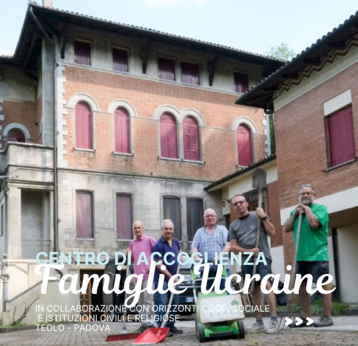 Centro di accoglienza Famiglie Ucraine
